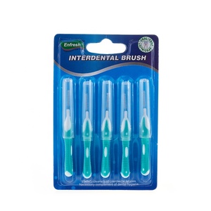 Spazzolino Interdentale Morbido Usa e Getta con Setole Extra Fini per Spazi Stretti tra i <span class=keywords><strong>Denti</strong></span>, Apparecchi Ortodontici e Fessure - Kit da Viaggio per Igiene Orale - Product Image 3