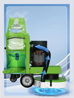 Machine à poncer le béton sans poussière GT-300, moteur 4KW, vitesse variable, haute efficacité, polissage de précision du béton