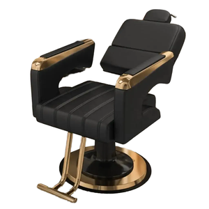 Chaise de <span class=keywords><strong>salon</strong></span> moderne bleue et dorée pour hommes et femmes, pour hôtels, spas, vente en gros auprès du meilleur fabricant chinois, chaises de coiffeur pour <span class=keywords><strong>salon</strong></span> de coiffure - Product Image 4