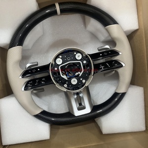 <span class=keywords><strong>Volante</strong></span> de mango de cuero perforado blanco de fibra de carbono personalizado para Mercedes A45 <span class=keywords><strong>AMG</strong></span> C43 63 <span class=keywords><strong>AMG</strong></span> <span class=keywords><strong>CLA</strong></span> <span class=keywords><strong>45</strong></span> CLS 63 <span class=keywords><strong>AMG</strong></span> - Product Image 1