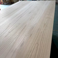 Panneau en bois de paulownia à jointures à languettes de 12 mm, 15 mm et 18 mm pour côtés de tiroirs et arrière-plans de placards