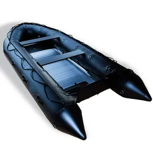 Barco inflable de alta calidad para pesca CE, bote inflable de PVC de goma OEM personalizado, bote inflable de rescate