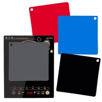 Offre Spéciale Corée antidérapant résistant à la chaleur vertical radiant cuisinière plaque de cuisson deux résistant à la chaleur électrique plaque de cuisson à induction tapis protecteur