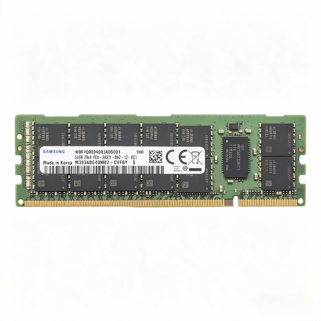 64GB DDR4 2933 ECC REG RDIMM Server Memory 2Rx4 288Pin CL21 Used 100% Stress Tested