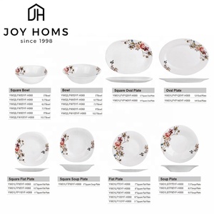 Vaisselle en verre <span class=keywords><strong>opale</strong></span> en gros, personnalisable en usine : assiettes, tasses, bols à <span class=keywords><strong>pizza</strong></span> pour usage domestique et hôtelier en Algérie – Ensemble de verrerie ronde classique - Product Image 3
