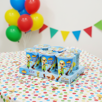 Bâtonnets de biscuits en chocolat crémeux sucré personnalisés Chaoan Luyuan en gros, en forme de jouets de dessin animé, ISO9001/HACCP/HALAL