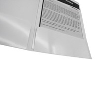 Carpeta de Presentación A4 Ultrafina con Impresión UV, Práctica y Promocional, con Ranura para Tarjetas, para la Organización Diaria de la Oficina y Negocios
