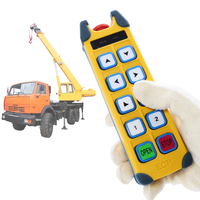 Control Remoto Inalámbrico para Grúa ECD-8S de 433 MHz de Doble Velocidad con Resistencia al Agua IP68 y Alcance de 225M para Maquinaria de Construcción