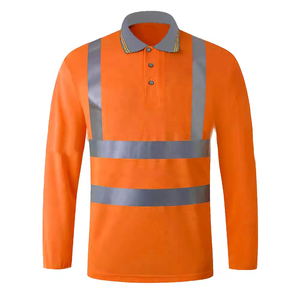 Fabricant de vêtements de piste réfléchissants d'extérieur Gilet de sécurité pour chantier de construction Équipe de sécurité réfléchissante à manches longues pour hommes - Product Image 4
