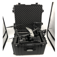 D6940 Fabricant gros mallette à outils en plastique dur forme cuntom avec étui étanche dji drone inspire 2