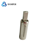 Charnières à amortisseur à fermeture douce en acier inoxydable 1012D pour couvercles de bar de cuisine et de lave-vaisselle, direct usine