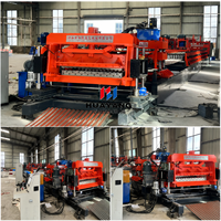 Machine automatique de formage de rouleaux de tôles ondulées pour silo à céréales, pour la production de panneaux en acier galvanisé