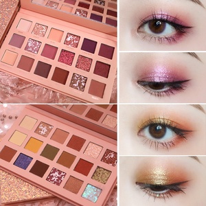 Palette de fards à paupières scintillants personnalisables 18 couleurs – Collection 2026 – Maquillage professionnel sous marque privée - Product Image 3
