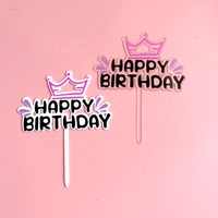 Neue Ankunft benutzer definierte Acryl Cake Toppers alles Gute zum Geburtstag Design für Weihnachten Abschluss feier Oster feiern für Kuchen Dekoration