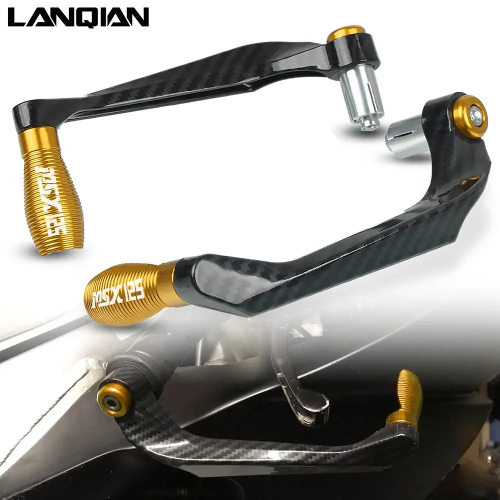 For Honda MSX125/GROM MSX 125 2014 2015 2016 2017 Motorcycle with 7/8" 22mm Handlebar Brake Clutch Lever Guard Protector cover