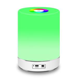 Luz nocturna táctil LED, luz de ayuda para dormir en el dormitorio, mini luz de escritorio, luz nocturna recargable que cambia de color, luz portátil para acampar - Product Image 1