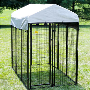 Joysing köpek Run House büyük açık zincir-su geçirmez çatılar ile bağlantı kulübesi Pet Paddock - Product Image 1