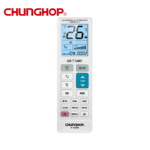 Télécommande universelle de haute qualité K-2238E pour tous les climatiseurs LCD <span class=keywords><strong>infrarouge</strong></span> sans fil - Product Image 4