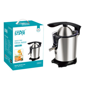 Presse-agrumes électrique en acier inoxydable WinningStar Home pour oranges et citrons - Product Image 1
