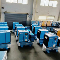 Compresseur d'air à vis haute pression à injection d'huile 20 bars pour machine de découpe laser à fibre