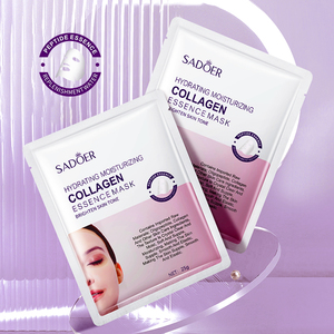 Masque facial hydratant et lissant au collagène SADOER 25g pour une peau ferme et éclatante - Product Image 2