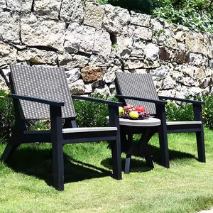 Offre Spéciale table basse de <span class=keywords><strong>bistrot</strong></span> bon marché et chaises en rotin modernes d'extérieur - Product Image 1