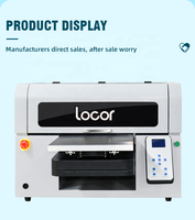 Directo de fábrica 600*900mm XP600 3200 TX800 Uv impresora plana Uv Dtf impresora para botellas de vidrio azulejos pluma caja de madera impresión