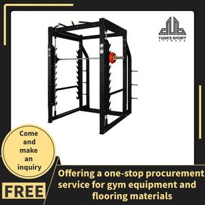 Máquina Smith con soporte ajustable para entrenamiento con pesas, para gimnasio en casa, entrenamiento de fuerza funcional, uso comercial - Product Image 2