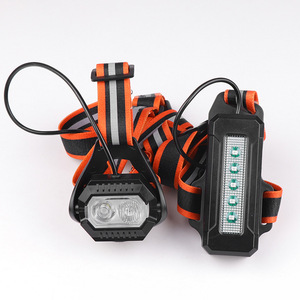 Reflective Safety Light With Led Running Strap <b>Type</b> <b>C</b> Rechargeable Night Running Light With Shoulder Strap F802 B351 - Product Image 3