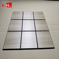 Panneau acoustique mural en bois Akupanel insonorisant, panneau en MDF avec feutre PET pour la décoration murale intérieure des appartements