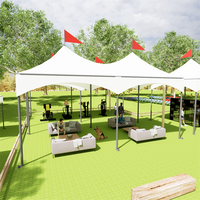 Petite tente pop-up haute en aluminium Offre Spéciale d'usine, tente de mariage 20x20 pieds à vendre