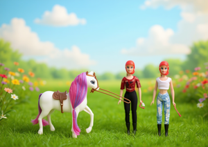 Muñeca de Moda Meetly para Niñas, 30-50 cm, Juguete de Plástico de Dibujos Animados, Interactiva, Escala 1:6, para Niñas de 8 a 13 Años - Product Image 2