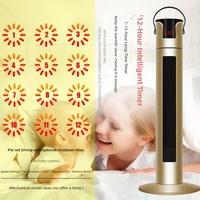 Calentador Eléctrico Personalizable con Control Remoto, Ahorro de Energía, Impermeable, Tipo Torre, 1000-2000W