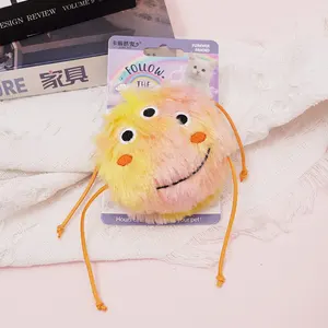 Fabricante al por mayor rosa púrpura azul amarillo gato de peluche de juguete