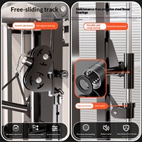 Matériel de musculation multifonctionnel Smith Machine, Cable Crossover et Power Rack, disponible en version OEM, pour usage domestique et commercial.