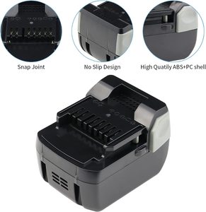 Baterai isi ulang <span class=keywords><strong>Li</strong></span>-<span class=keywords><strong>ion</strong></span> 14.4V 3,0 ah ~ 6,0 ah kompatibel dengan baterai pengganti BSL1415 BSL1430 untuk perkakas daya Hitachi - Product Image 4