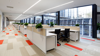 Poste de travail modulaire convertible moderne pour centre d'appels, bureau, ou espace de travail, 2, 4, 6 ou 8 places, pour le personnel, mobilier de bureau, table
