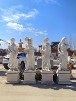 YDSTONE personnalisé moderne Sculpture en pierre naturelle intérieur/extérieur décor à la maison marbre Statue grecque pour Villa & Temple Application