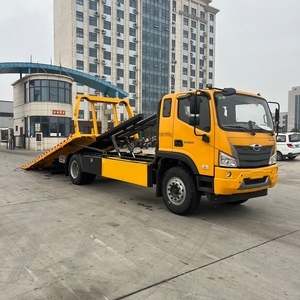 Unbeatable New Foton 18T Diesel Manual Flatbed <strong>Recovery</strong> Truck Factory Direct Heavy Towing Wrecker - Product Image 2