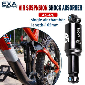 KS A5 RE-Amortisseur arrière de vélo <span class=keywords><strong>VTT</strong></span> à <span class=keywords><strong>chambre</strong></span> d'<span class=keywords><strong>air</strong></span> simple, suspension pneumatique de 165mm, pour scooter électrique, vélo tout-terrain - Product Image 2