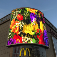 Écran LED Géant Flexible pour Affichage Publicitaire Intérieur, Panneaux Muraux Vidéo Étanche pour Scène et Location