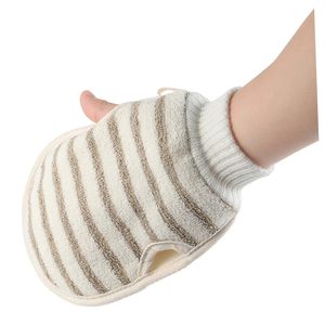 Gants exfoliants en sisal, jute et chanvre, éponges de bain naturelles en ramie, gants loofah – Vente en gros - Product Image 4