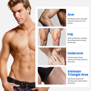 Crema Depilatoria Íntima para Hombres OEM ODM, Indolora, Suave y Eficaz para Eliminar el Vello Corporal Masculino No Deseado - Product Image 5
