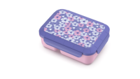 Boîte à lunch isotherme rectangulaire en plastique de 1300 ml sans BPA, 3 compartiments étanches, grande capacité, compatible congélateur, avec bac à glace inclus