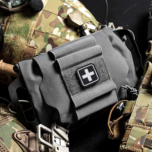 Sac de survie en nylon IRONDONKEY, pochette médicale IFAK, camouflage, Molle, trousse de premiers soins EMT, libération rapide, multifonctionnel pour la chasse - Product Image 5