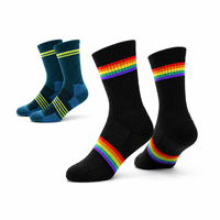 Chaussettes de randonnée en laine mérinos personnalisées, légères et rembourrées, pour la randonnée en montagne, les sports de montagne et la marche sur sentier