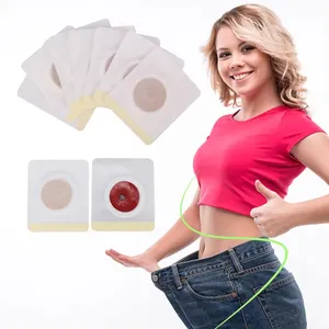 30 Patches/box 100% Fat Burn Slimming Navel Patches Keep Fit Belly Button Slim Patch For Weight Loss