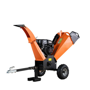 Trituradora de Madera a Gasolina NEXAGROT GS120 de 15 HP, Capacidad de 120 mm, Trituradora de Árboles con Mecanismo de Doble Cuchilla Eficiente y <span class=keywords><strong>Barra</strong></span> de Remolque - Product Image 1