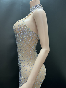 Novance Y4434 venditori all'ingrosso di <span class=keywords><strong>abiti</strong></span> di moda 2024 <span class=keywords><strong>donna</strong></span> taglie forti <span class=keywords><strong>abiti</strong></span> da sposa strass per <span class=keywords><strong>damigella</strong></span> d'onore - Product Image 4