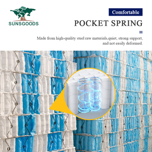 Sang Trọng Màu Trắng Hàng Đầu Túi Mùa Xuân Nệm OEM Phong Cách Vải Đóng Gói Đồ Nội Thất Phòng Ngủ Màu Sắc Chặt Chẽ Thiết Kế Nhà Máy Bán Buôn Nhà - Product Image 4